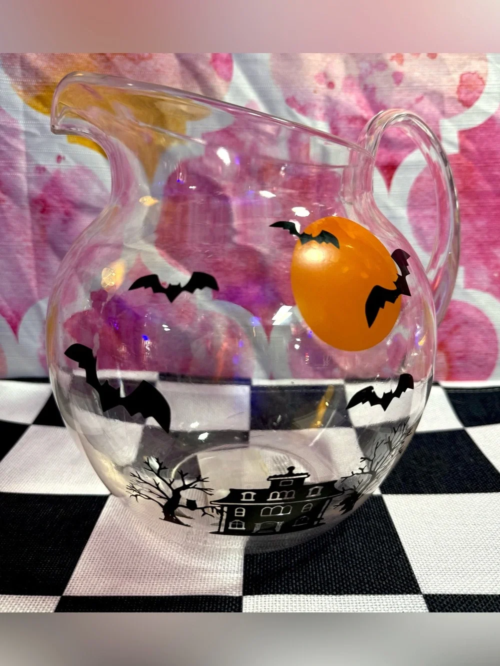 Vintage Target Halloween Acrylic Pitcher 2004